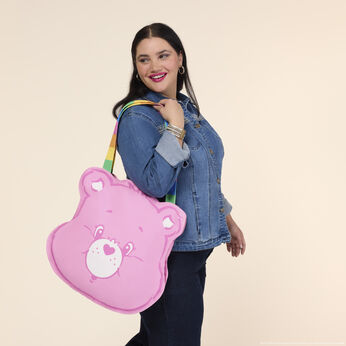 Care Bears Cheer Bear Cosplay Canvas Tote Bag LFlifestyle1 view 2